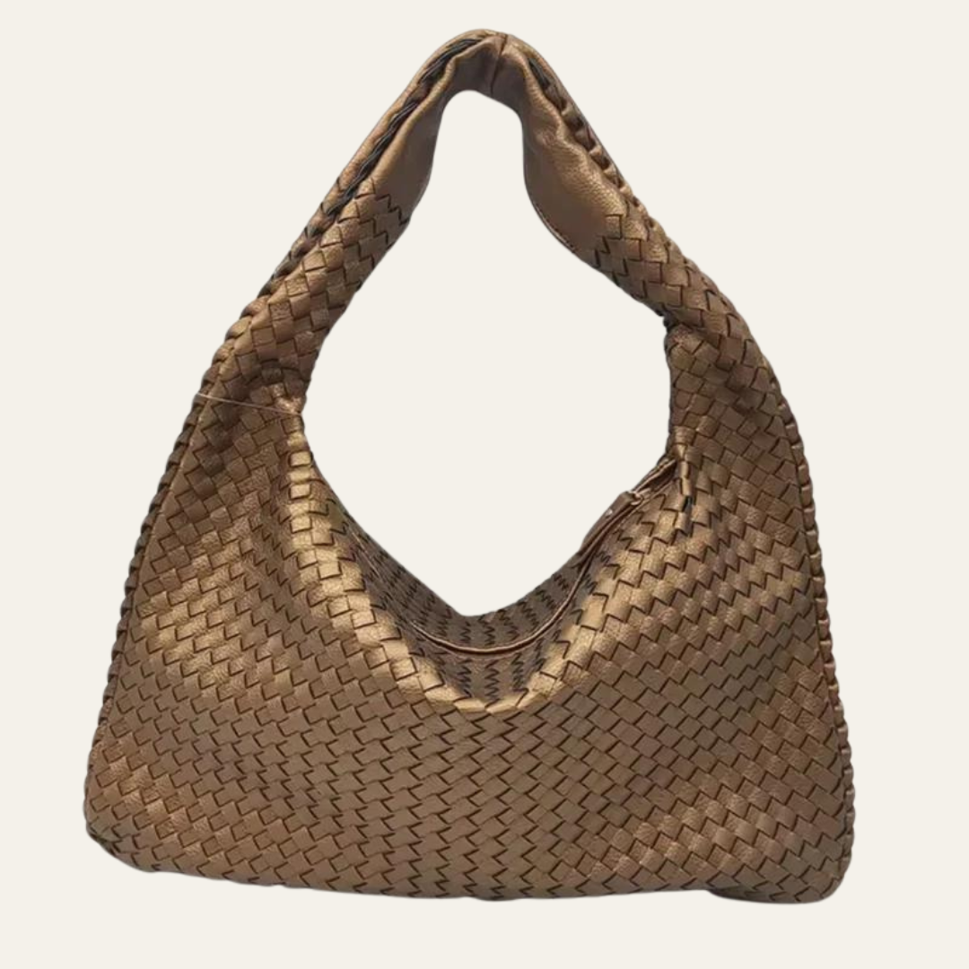 The Milan Woven Hobo Bag