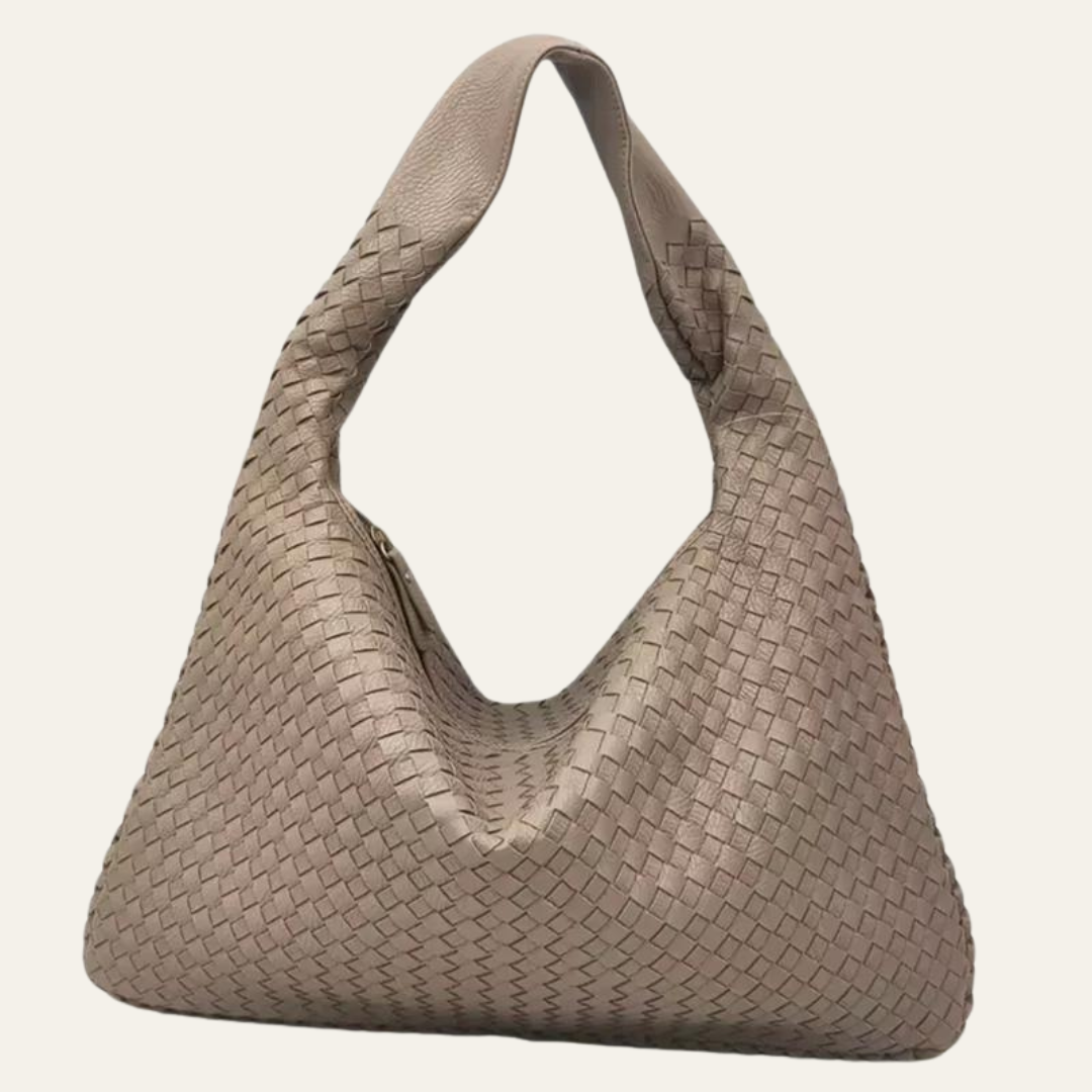 The Milan Woven Hobo Bag
