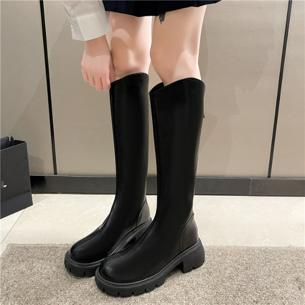 The Verona Leather Knee Boot