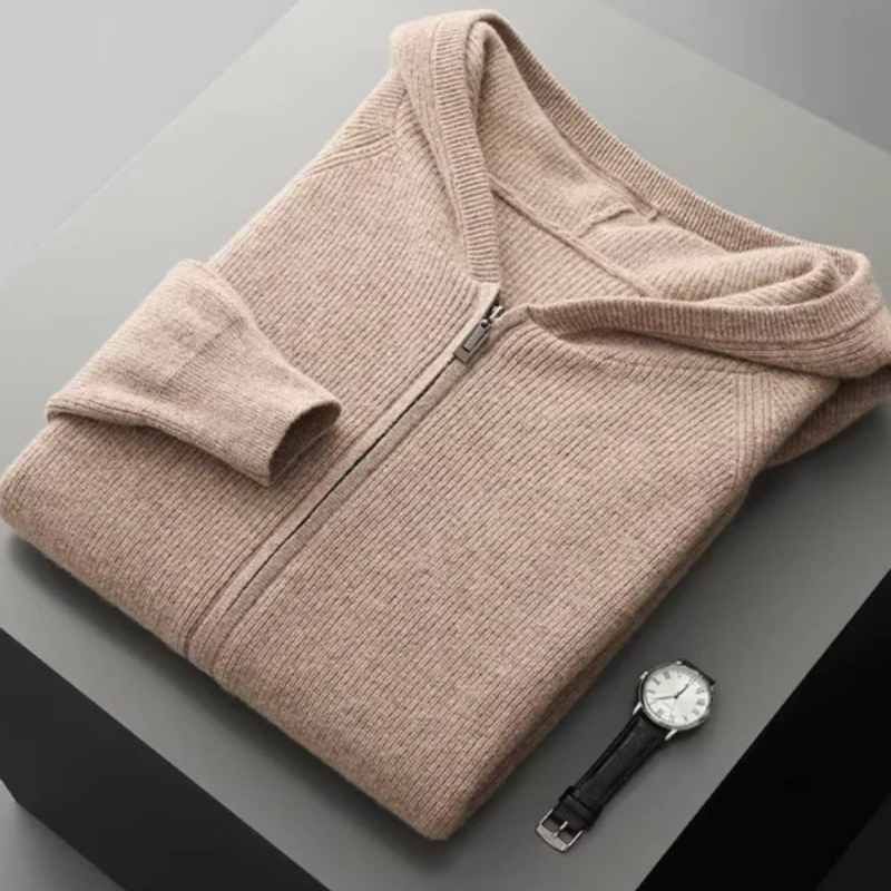 The Lucerne Merino Zip Hoodie