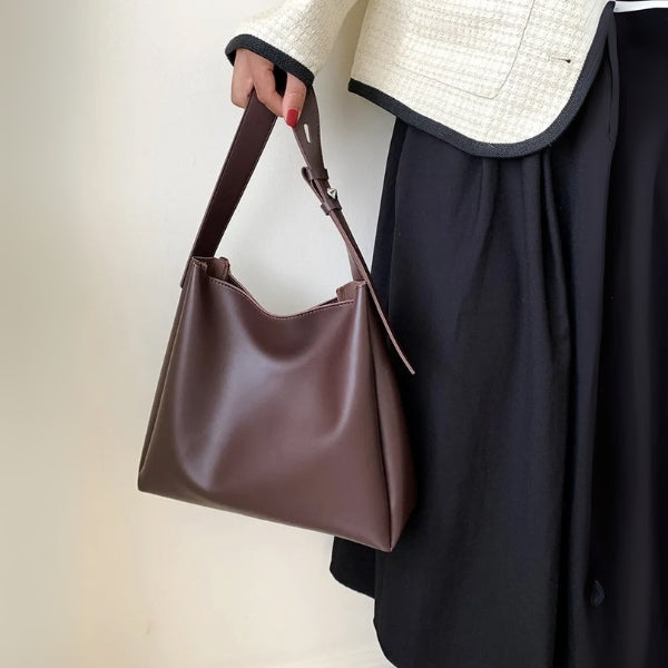 The Portofino Vegan Leather Shopper Bag