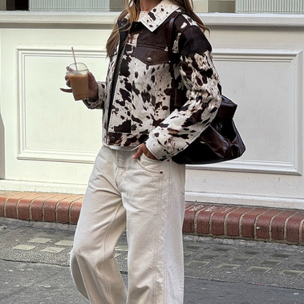 The Lisbon Haircalf Leather Jacket