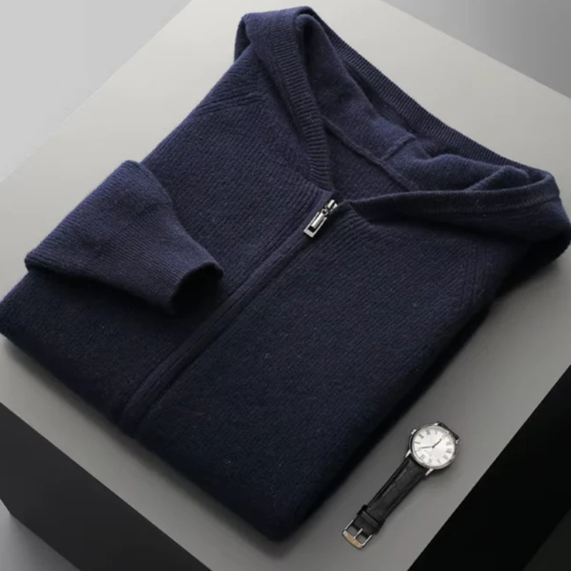 The Lucerne Merino Zip Hoodie