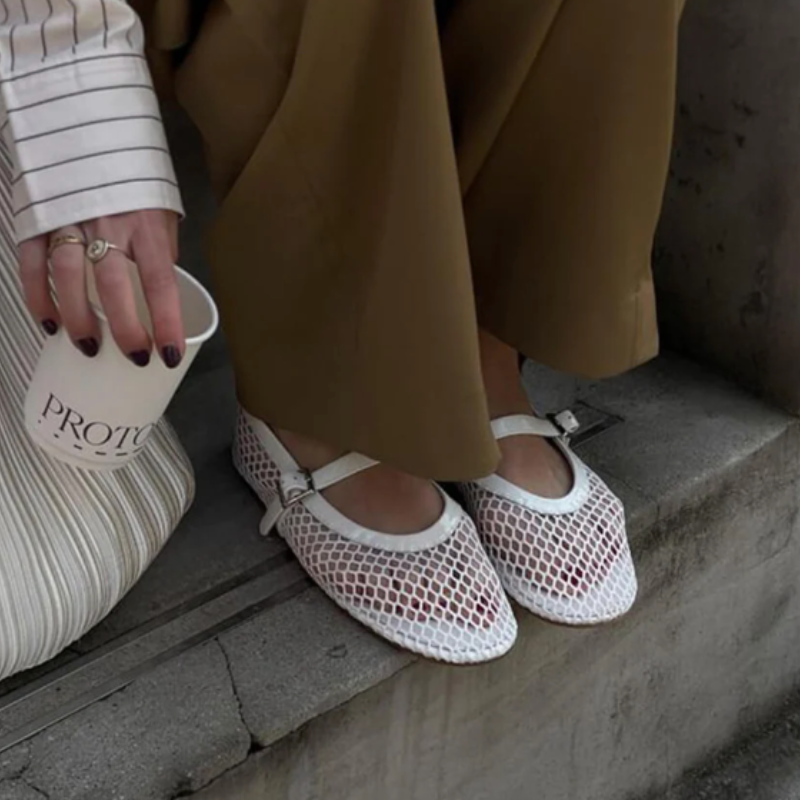 The Portofino Mesh Mary Jane