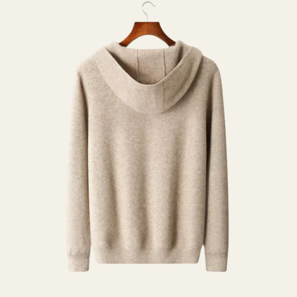 The Lucerne Merino Wool Zipper Hoodie