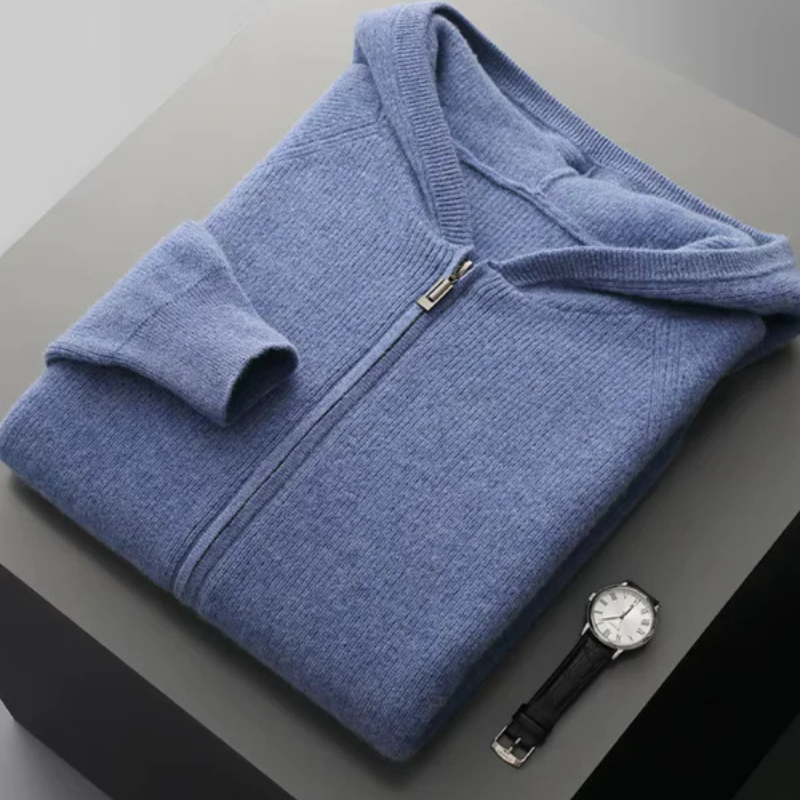 The Lucerne Merino Zip Hoodie