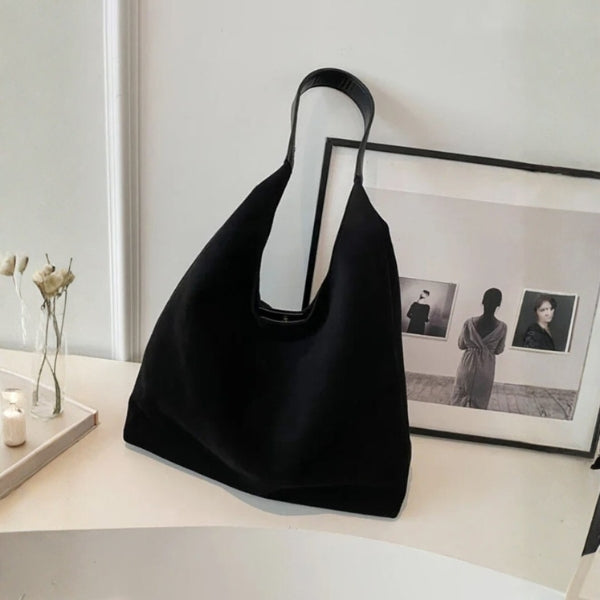 The Valencia Suede Hobo Bag