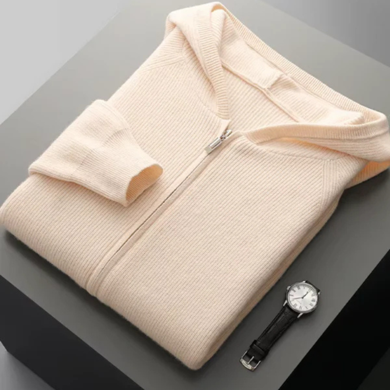 The Lucerne Merino Zip Hoodie