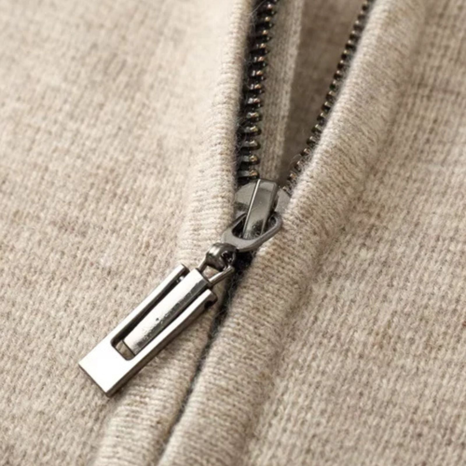 The Lucerne Merino Wool Zipper Hoodie