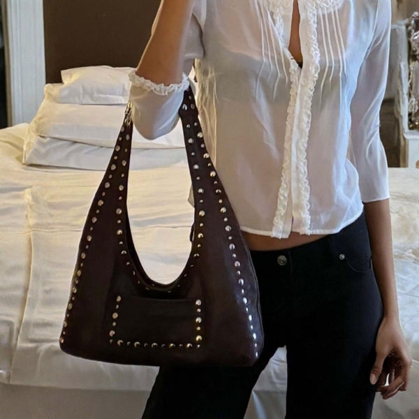 The Verona Studded Tote Bag