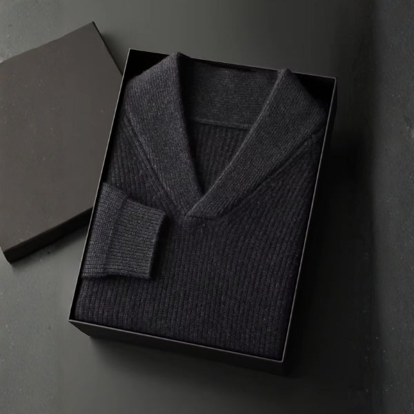 The Verona Cashmere V-Neck Sweater