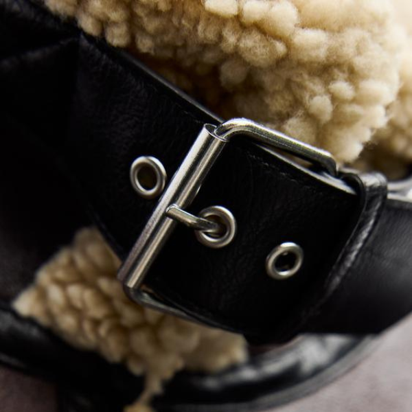 The Oslo Shearling Leather Aviator Jacket