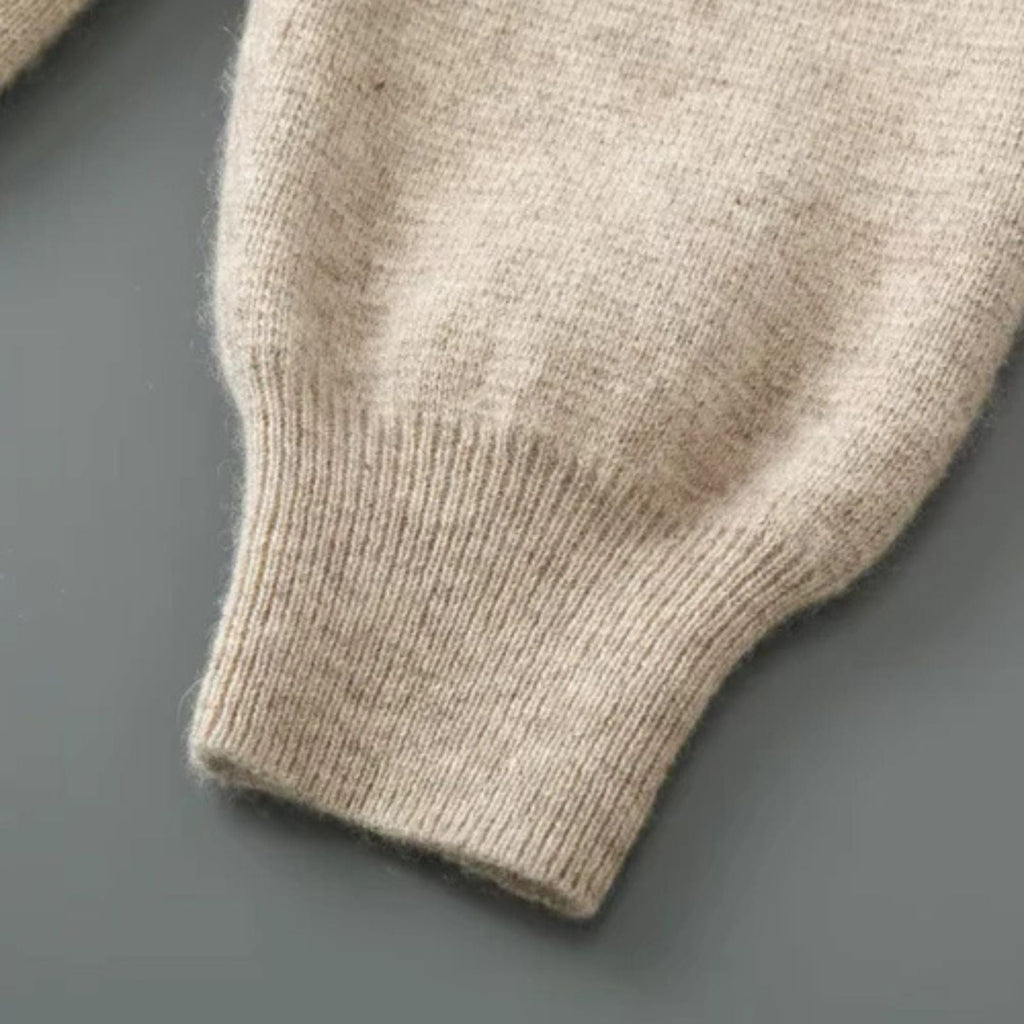 The Lucerne Merino Wool Zipper Hoodie