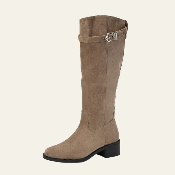 The Siena Suede Riding Boot