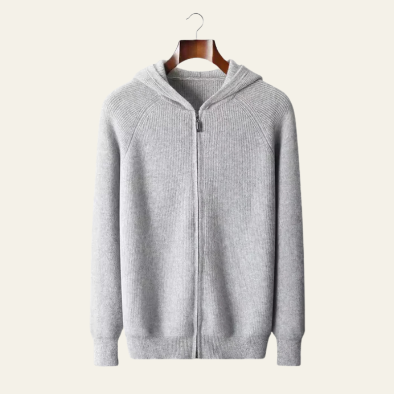 The Lucerne Merino Zip Hoodie