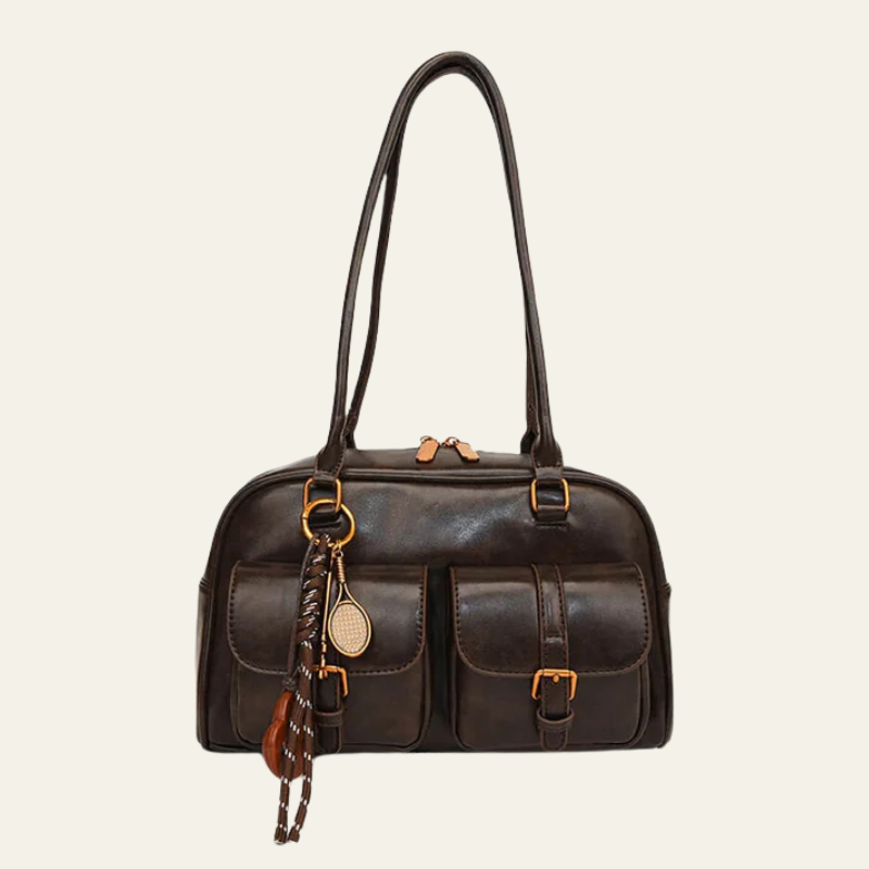 The Portofino Leather Shoulder Bag
