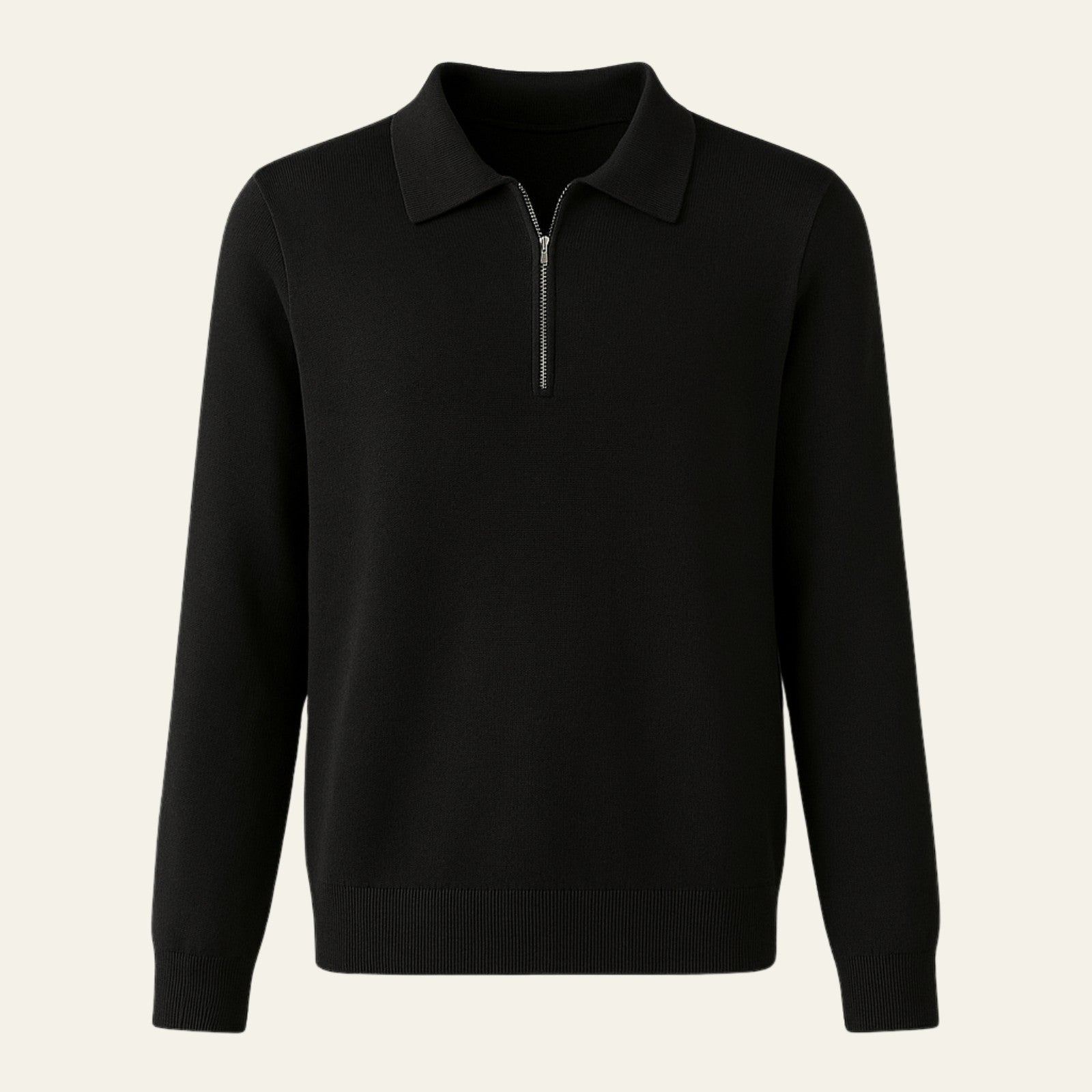 The Dubrovnik Knit Quarter Zip Polo