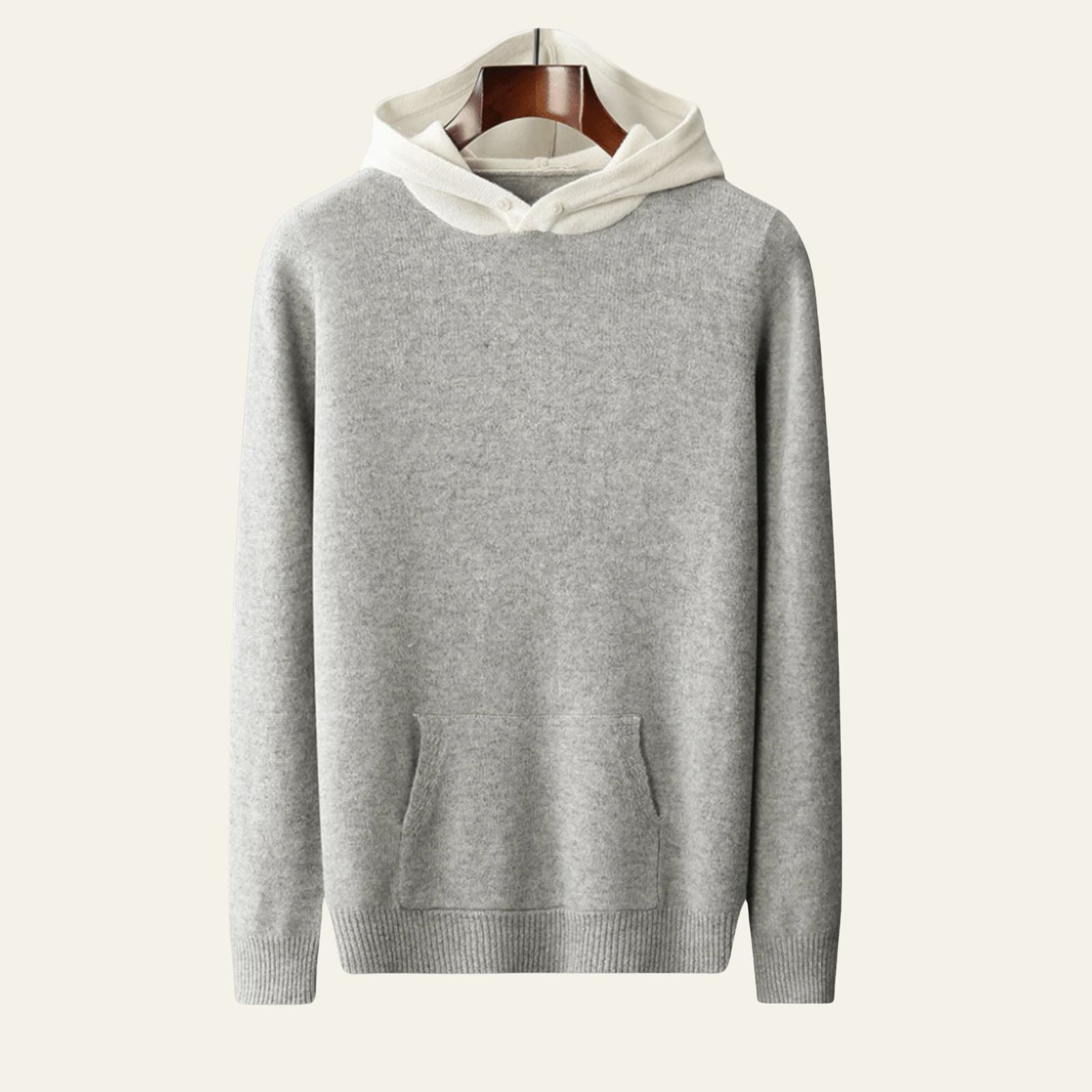 The Lucerne Merino Wool Pullover Hoodie