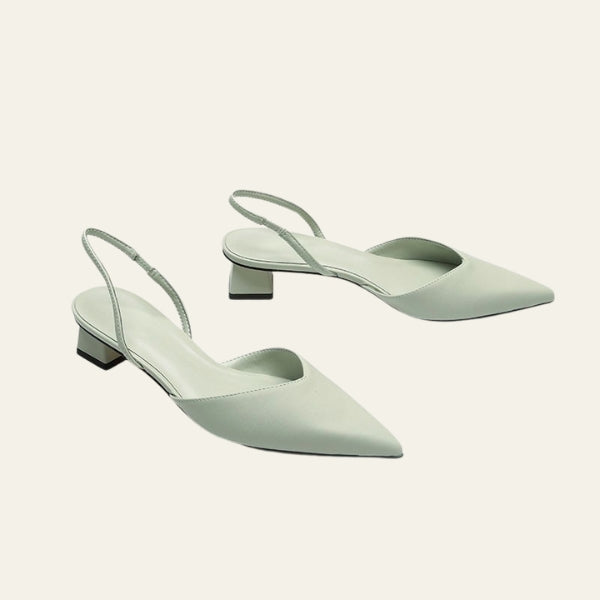 The Marseille Slingback Block Heel