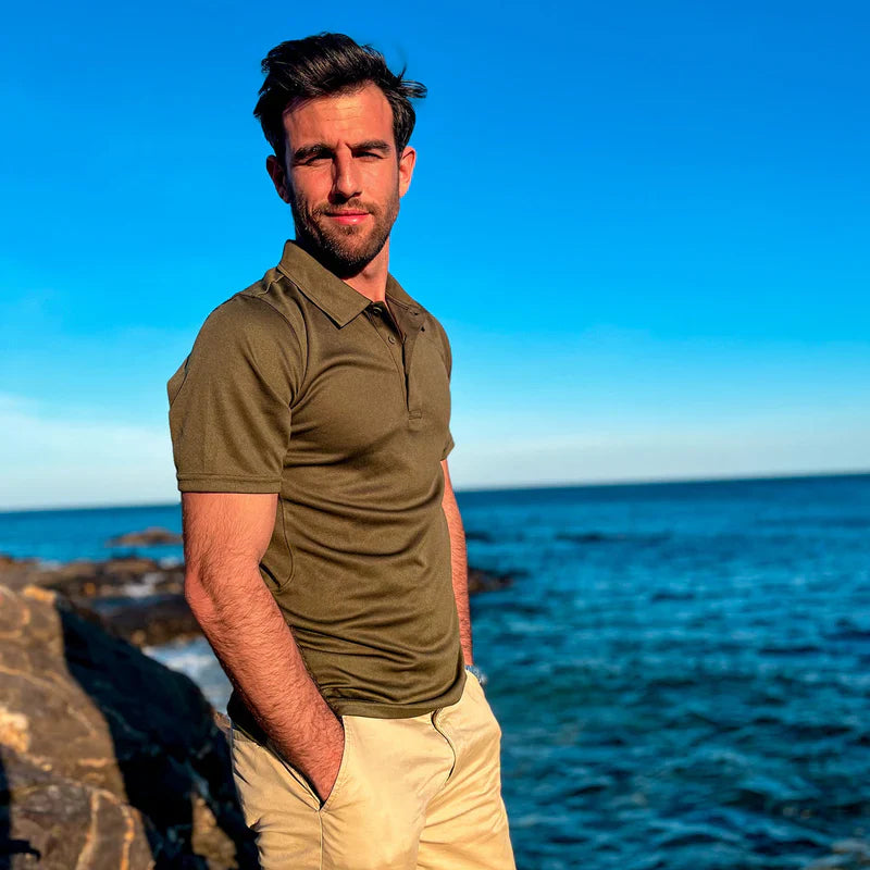 The Riviera Performance Golf Polo