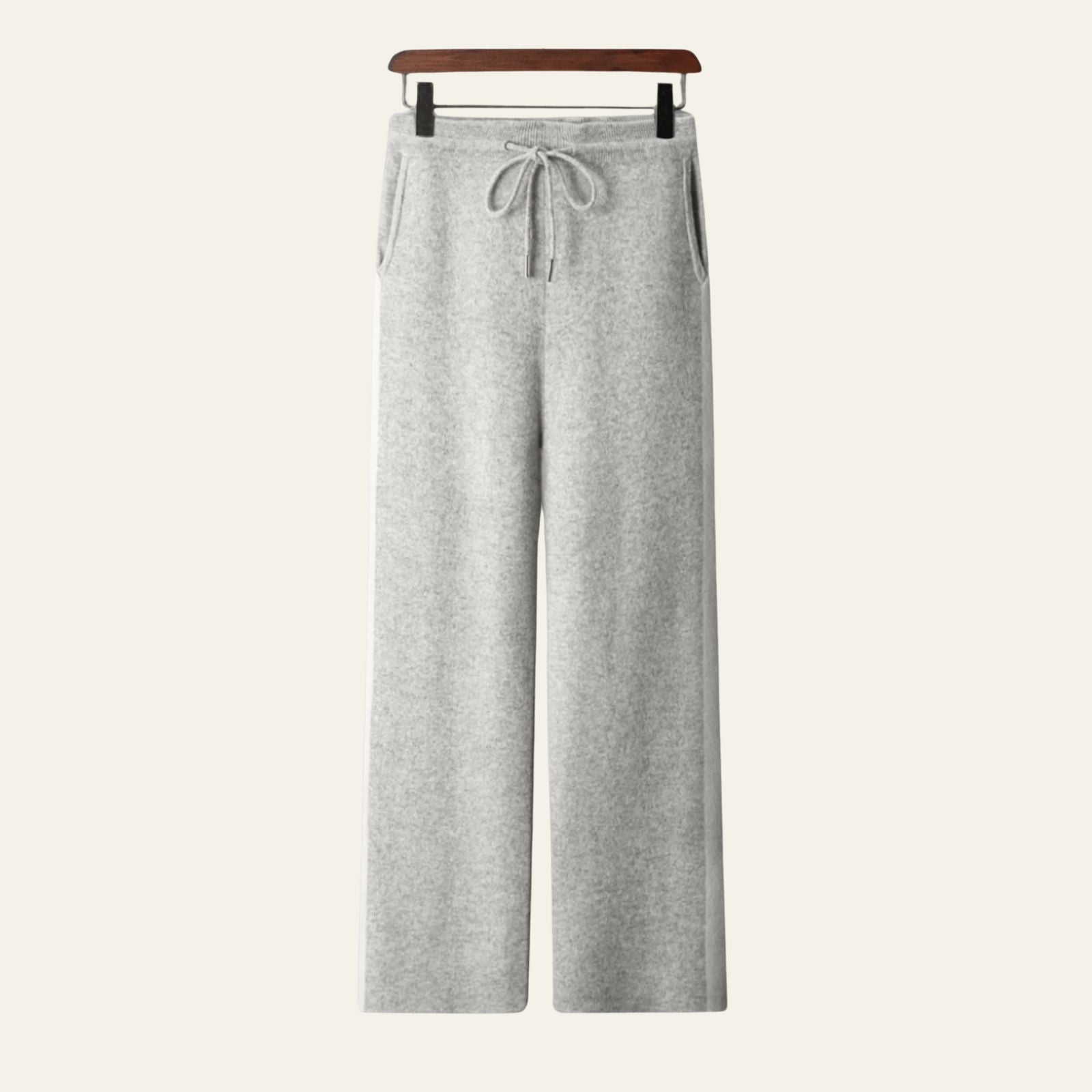The Marseille Merino Wool Striped Straight-Leg Pant