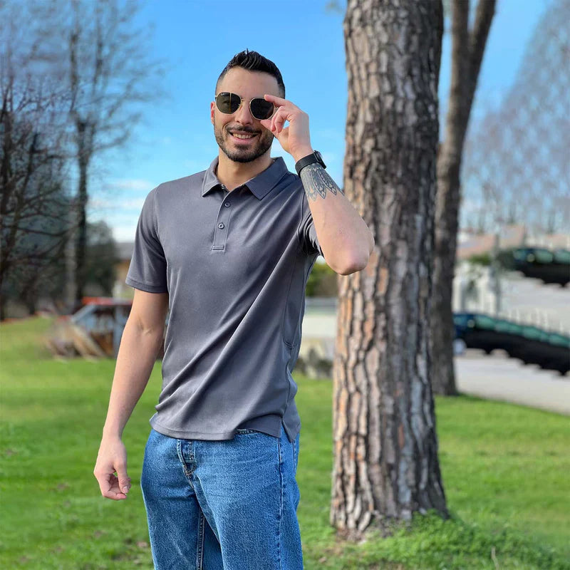 The Riviera Performance Golf Polo