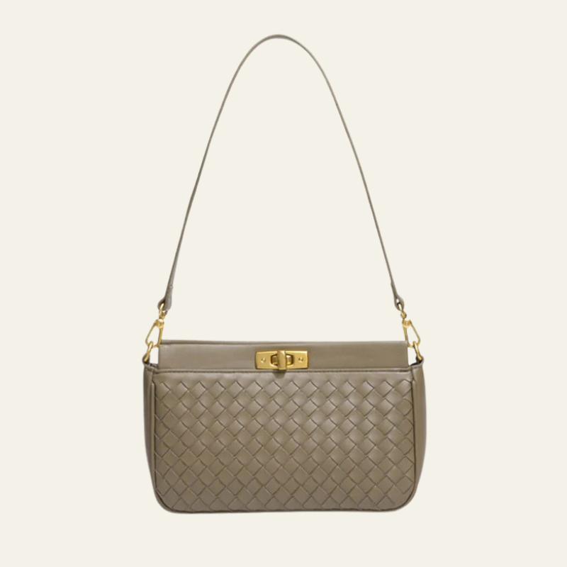 The Beatrice Woven Shoulder Bag