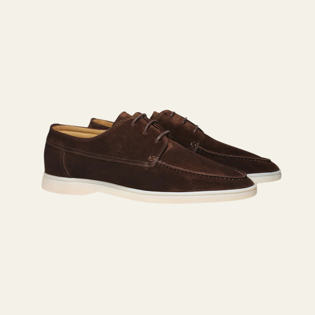 The Rive Droite Boat Loafers Chocolate