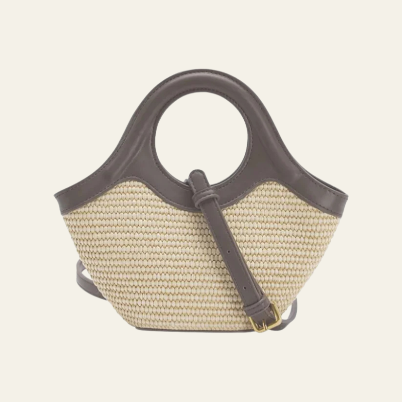 The Astrid Woven Mini Tote Bag