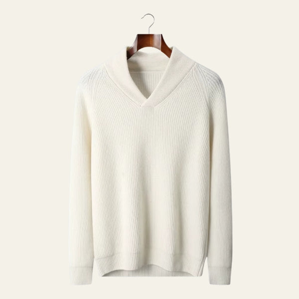 The Verona Cashmere V-Neck Sweater