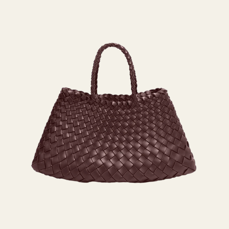 The Madeleine Woven Medium Tote