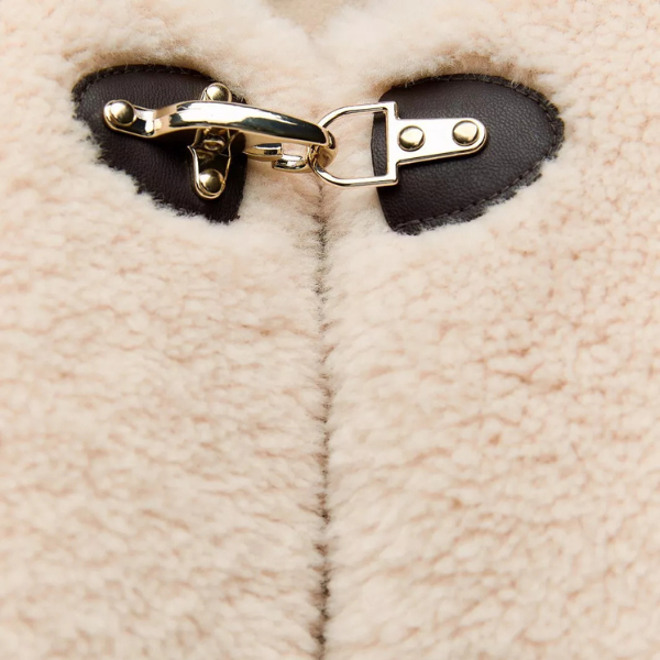 The Lucerne Shearling Toggle Jacket