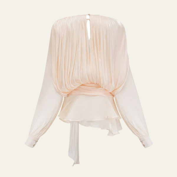 The Vienna Silk Chiffon Blouse
