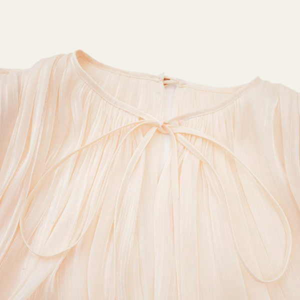 The Vienna Silk Chiffon Blouse