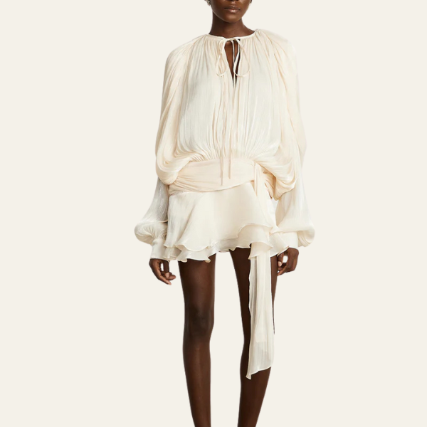 The Vienna Silk Chiffon Blouse