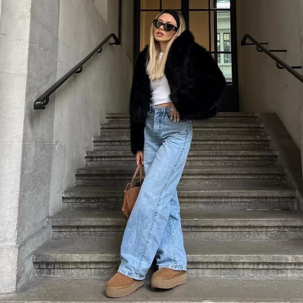 The Monaco Faux Fur Jacket