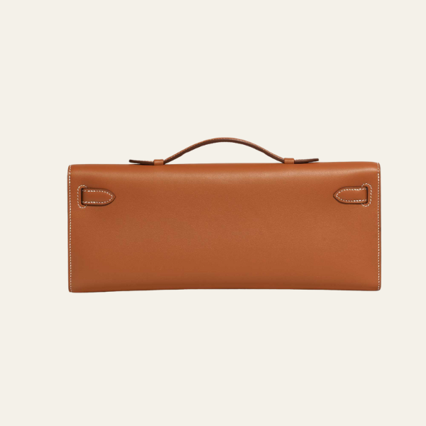 The Florence Leather Top-Handle Clutch