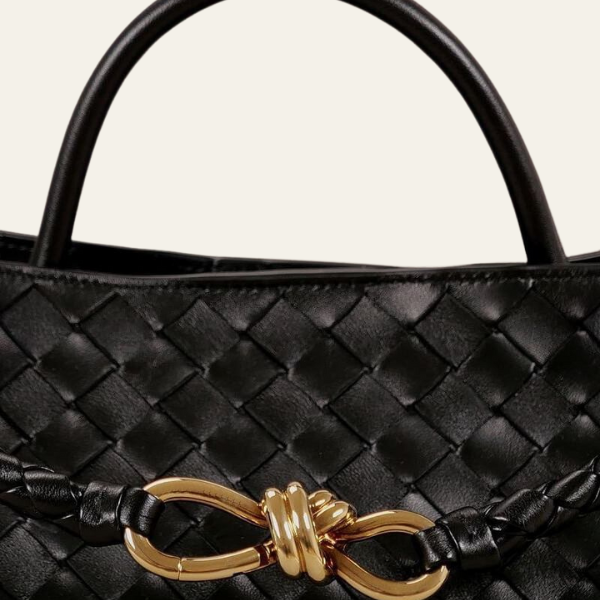 The Palermo Woven Leather Tote Bag