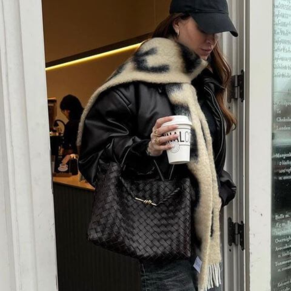 The Palermo Woven Leather Tote Bag