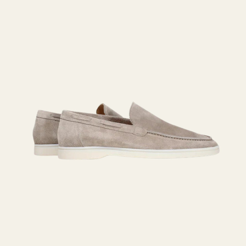 The Monaco Yacht Loafers Light Grey