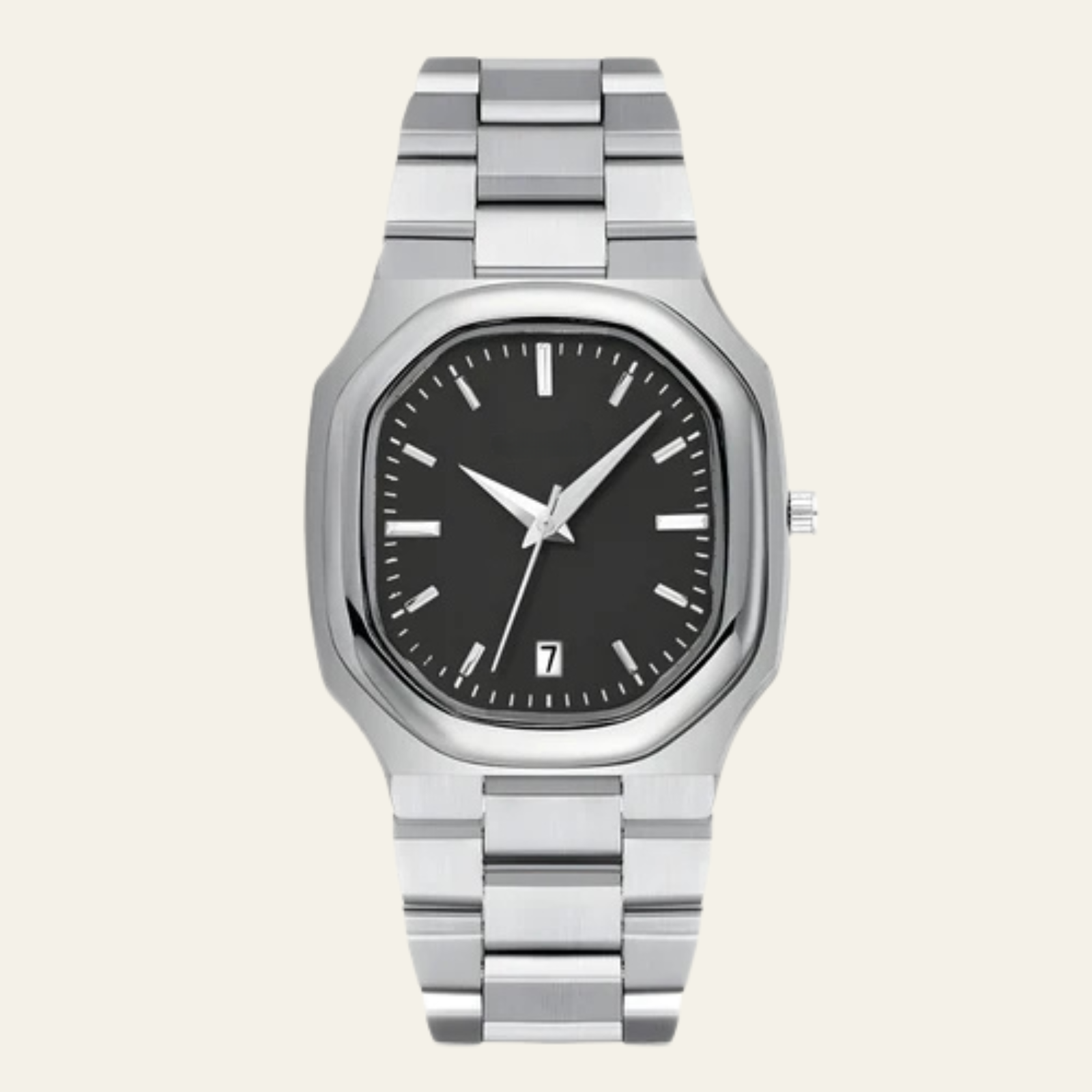 The Turin Stainless Steel Classic Watch