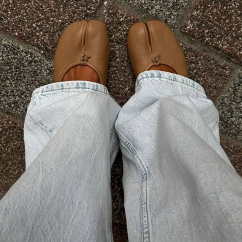 The Kyoto Vegan Leather Flat