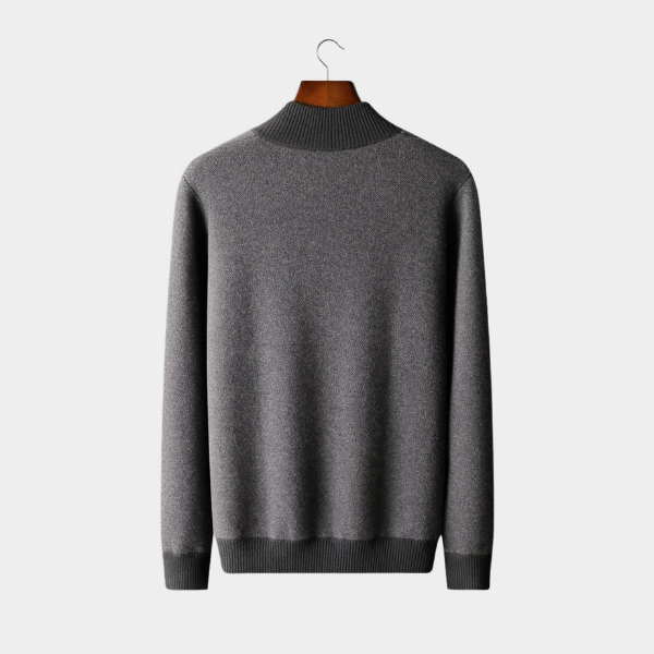 The Oslo Cashmere Zip Knit