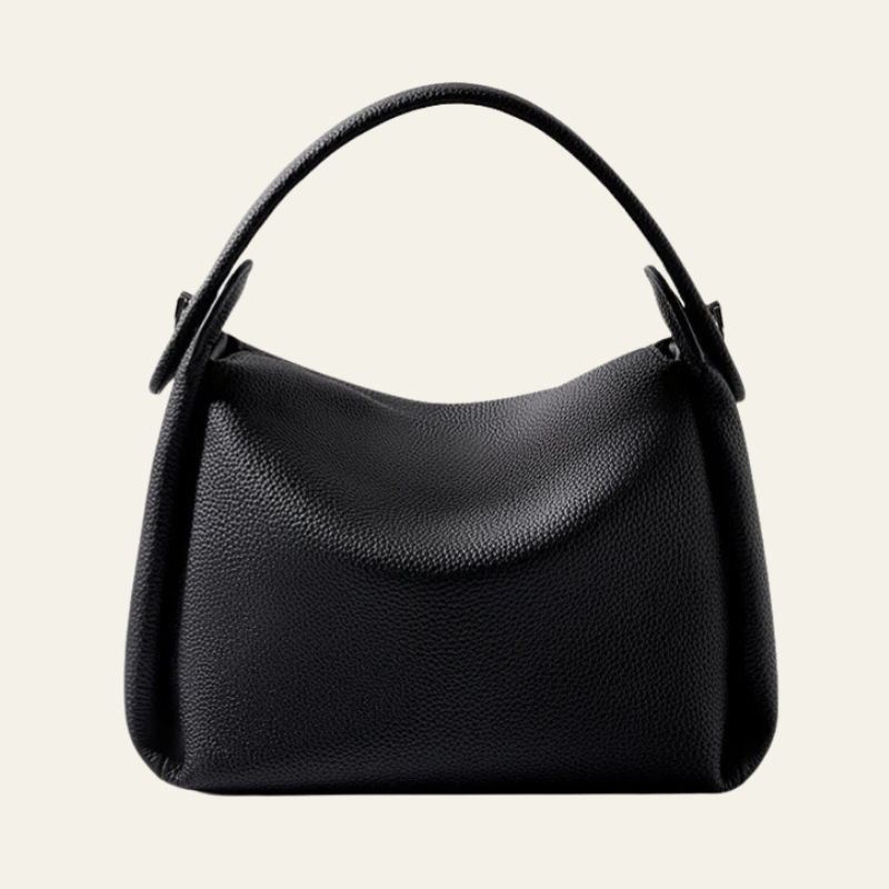 The Milan Top-Handle Leather Bag