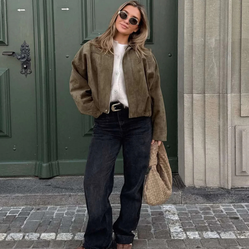 The Marais Suede Jacket