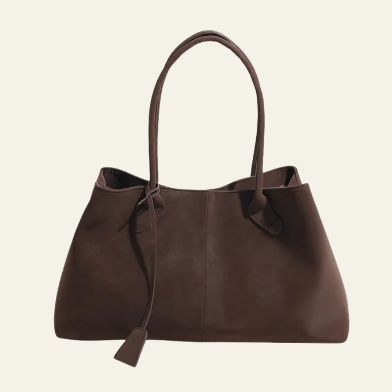 The Amara Suede Tote Bag