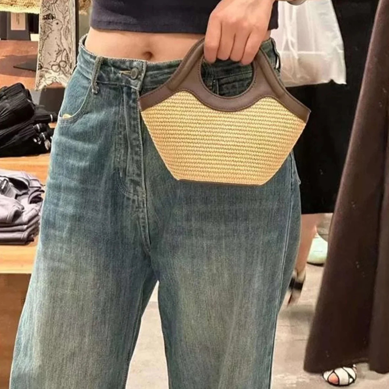 The Astrid Woven Mini Tote Bag