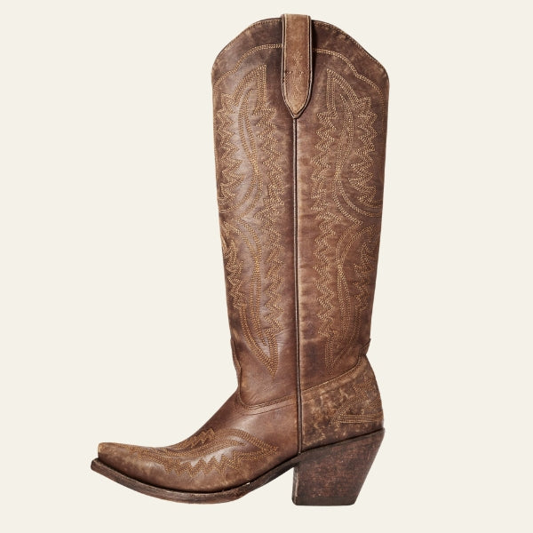 The Sedona Embroidered Leather Boot
