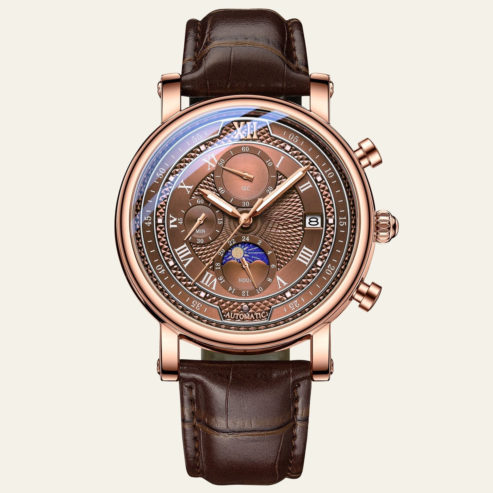 The Verona Moonphase Automatic Watch