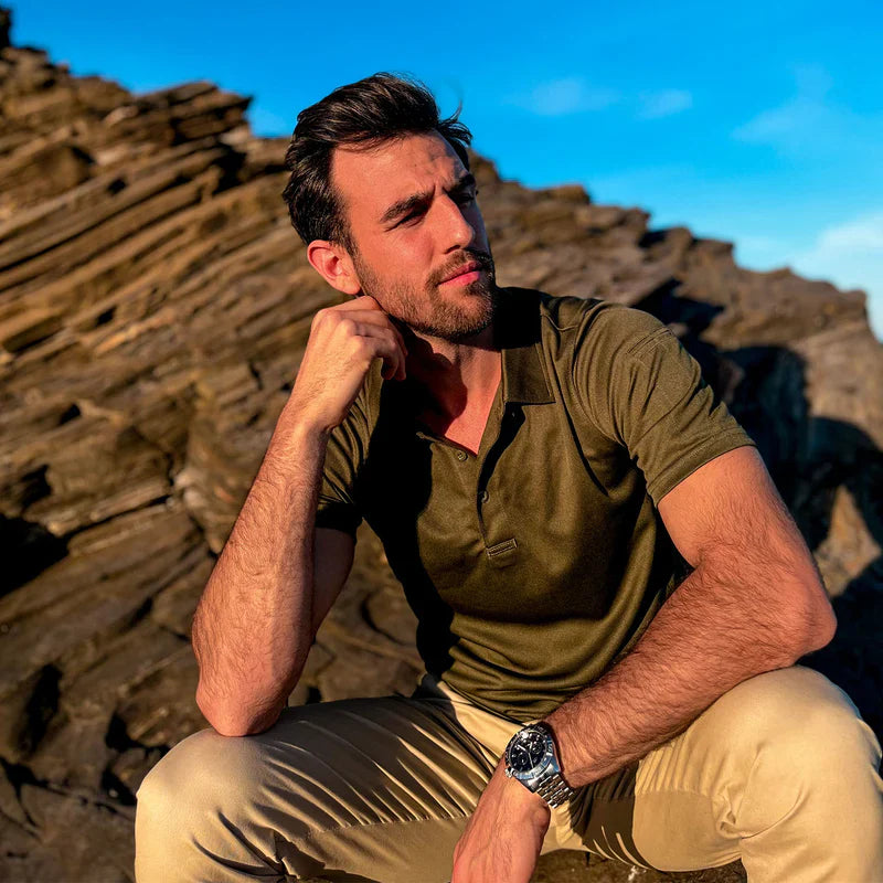 The Riviera Performance Golf Polo